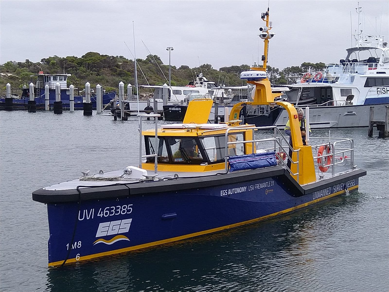 Design and certification of the electrical systems on a survey USV